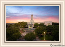 Load image into Gallery viewer, San Antonio Sky Open Edition Canvas / 20 X 30 White Frame Art
