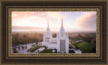 Load image into Gallery viewer, San Diego Morning Fog Aerial Open Edition Canvas / 36 X 18 Frame M 27 3/4 45 Art
