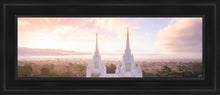 Load image into Gallery viewer, San Diego Morning Fog Aerial Open Edition Canvas / 8 X 24 Black Frame Art
