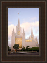 Load image into Gallery viewer, San Diego Pastel Open Edition Canvas / 12 X 18 Brown Frame Art
