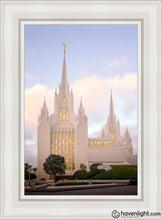 Load image into Gallery viewer, San Diego Pastel Open Edition Canvas / 14 X 21 White Frame Art
