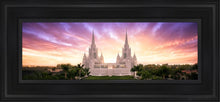 Load image into Gallery viewer, San Diego Sunrise From On High Open Edition Canvas / 6 X 18 Black Frame Art
