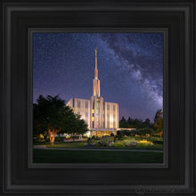 Load image into Gallery viewer, Seattle Celestial Open Edition Canvas / 12 X Black Frame Art

