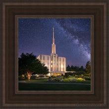 Load image into Gallery viewer, Seattle Celestial Open Edition Canvas / 12 X Brown Frame Art
