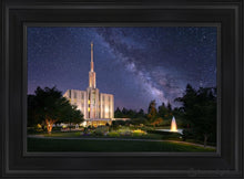 Load image into Gallery viewer, Seattle Celestial Open Edition Canvas / 14 X 21 Black Frame Art
