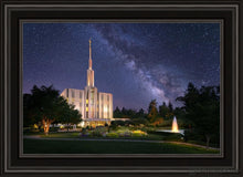 Load image into Gallery viewer, Seattle Celestial Open Edition Canvas / 20 X 30 Black Frame Art
