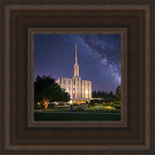 Load image into Gallery viewer, Seattle Celestial Open Edition Canvas / 6 X Brown Frame Art
