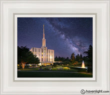 Load image into Gallery viewer, Seattle Celestial Open Edition Canvas / 8 X 10 White Frame Art
