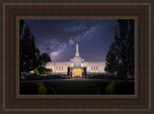 Load image into Gallery viewer, Spokane Celestial Open Edition Canvas / 12 X 18 Brown Frame Art
