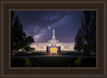 Load image into Gallery viewer, Spokane Celestial Open Edition Canvas / 24 X 36 Brown Frame Art
