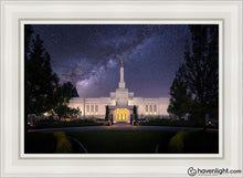 Load image into Gallery viewer, Spokane Celestial Open Edition Canvas / 24 X 36 White Frame Art

