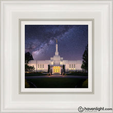 Load image into Gallery viewer, Spokane Celestial Open Edition Canvas / 6 X White Frame Art
