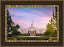 Load image into Gallery viewer, Spokane Pastel Morning Open Edition Canvas / 36 X 24 Frame M 33 3/4 45 Art
