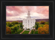 Load image into Gallery viewer, St. George Aerial Open Edition Canvas / 14 X 21 Black Frame Art
