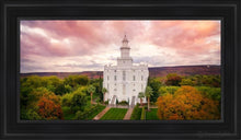 Load image into Gallery viewer, St. George Aerial Open Edition Canvas / 15 X 30 Black Frame Art
