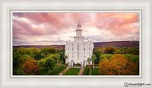 Load image into Gallery viewer, St. George Aerial Open Edition Canvas / 15 X 30 White Frame Art
