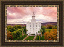 Load image into Gallery viewer, St. George Aerial Open Edition Canvas / 36 X 24 Frame M 33 3/4 45 Art

