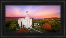 Load image into Gallery viewer, St. George Aerial Sunset Open Edition Canvas / 15 X 30 Black Frame Art
