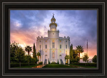 Load image into Gallery viewer, St. George Afterglow Open Edition Canvas / 20 X 30 Black Frame Art
