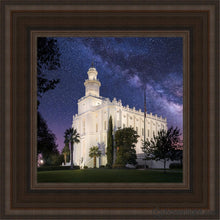 Load image into Gallery viewer, St. George Celestial Open Edition Canvas / 12 X Brown Frame Art

