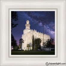 Load image into Gallery viewer, St. George Celestial Open Edition Canvas / 12 X White Frame Art
