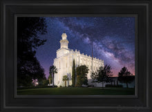 Load image into Gallery viewer, St. George Celestial Open Edition Canvas / 14 X 21 Black Frame Art
