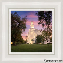 Load image into Gallery viewer, St. George Enlightenment Open Edition Canvas / 12 X White Frame Art
