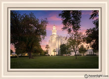 Load image into Gallery viewer, St. George Enlightenment Open Edition Canvas / 20 X 30 White Frame Art
