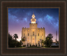 Load image into Gallery viewer, St. George Heavenward Open Edition Canvas / 11 X 14 Brown Frame Art
