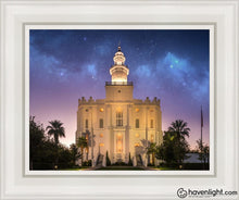 Load image into Gallery viewer, St. George Heavenward Open Edition Canvas / 11 X 14 White Frame Art
