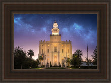 Load image into Gallery viewer, St. George Heavenward Open Edition Canvas / 12 X 18 Brown Frame Art
