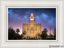 Load image into Gallery viewer, St. George Heavenward Open Edition Canvas / 12 X 18 White Frame Art
