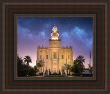 Load image into Gallery viewer, St. George Heavenward Open Edition Canvas / 8 X 10 Brown Frame Art
