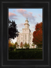 Load image into Gallery viewer, St. George Red Tree Open Edition Canvas / 12 X 18 Black Frame Art
