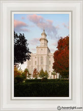 Load image into Gallery viewer, St. George Red Tree Open Edition Canvas / 12 X 18 White Frame Art
