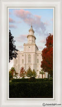 Load image into Gallery viewer, St. George Red Tree Open Edition Canvas / 15 X 30 White Frame Art
