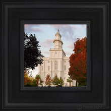 Load image into Gallery viewer, St. George Red Tree Open Edition Canvas / 6 X Black Frame Art
