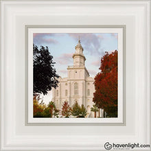 Load image into Gallery viewer, St. George Red Tree Open Edition Canvas / 6 X White Frame Art
