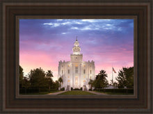 Load image into Gallery viewer, St. George Vista Open Edition Canvas / 12 X 18 Brown Frame Art
