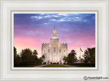 Load image into Gallery viewer, St. George Vista Open Edition Canvas / 12 X 18 White Frame Art
