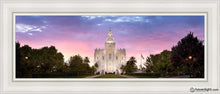 Load image into Gallery viewer, St. George Vista Open Edition Canvas / 12 X 36 White Frame Art
