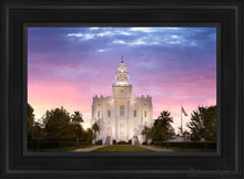Load image into Gallery viewer, St. George Vista Open Edition Canvas / 14 X 21 Black Frame Art
