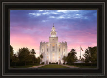 Load image into Gallery viewer, St. George Vista Open Edition Canvas / 20 X 30 Black Frame Art
