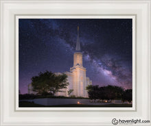 Load image into Gallery viewer, St. Louis Celestial Open Edition Canvas / 11 X 14 White Frame Art
