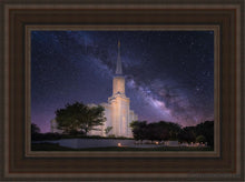 Load image into Gallery viewer, St. Louis Celestial Open Edition Canvas / 12 X 18 Brown Frame Art
