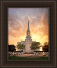 Load image into Gallery viewer, St. Louis Glory To God Open Edition Canvas / 11 X 14 Brown Frame Art
