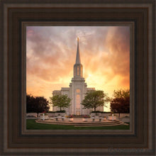 Load image into Gallery viewer, St. Louis Glory To God Open Edition Canvas / 12 X Brown Frame Art
