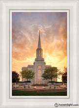 Load image into Gallery viewer, St. Louis Glory To God Open Edition Canvas / 14 X 21 White Frame Art

