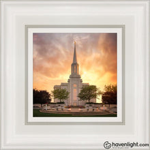 Load image into Gallery viewer, St. Louis Glory To God Open Edition Canvas / 6 X White Frame Art
