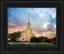 Load image into Gallery viewer, St. Louis Now The Day Is Over Open Edition Canvas / 11 X 14 Black Frame Art
